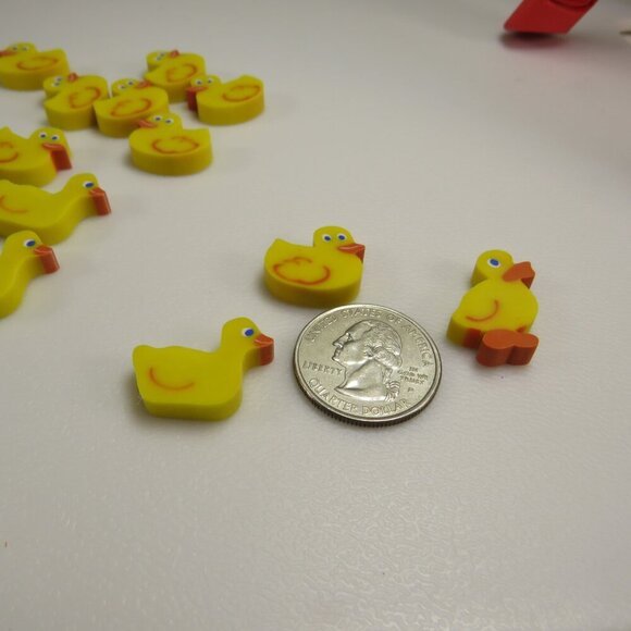 Easter Egg Filler: Small Ducks & Frogs Erasers (24 items)(they stand up) - Picture 12 of 13